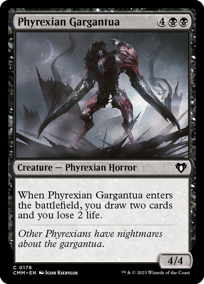 Phyrexian Gargantua Phyrexian Gargantua