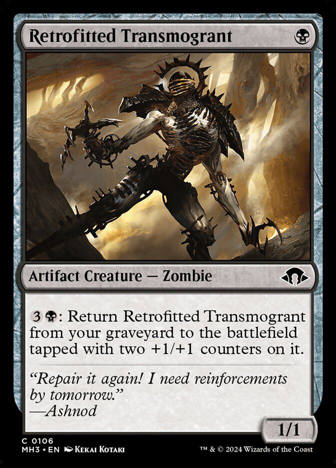 Retrofitted Transmogrant Retrofitted Transmogrant