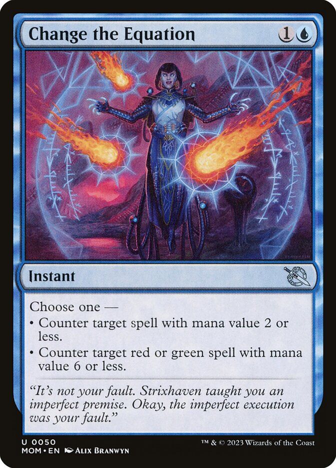 Change the Equation Change the Equation