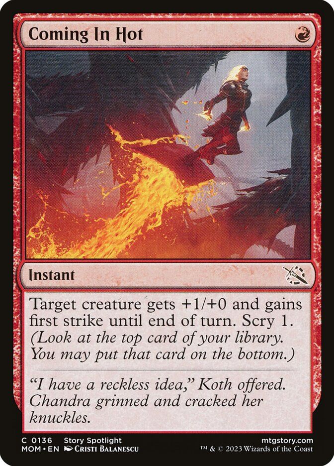 Coming In Hot Coming In Hot