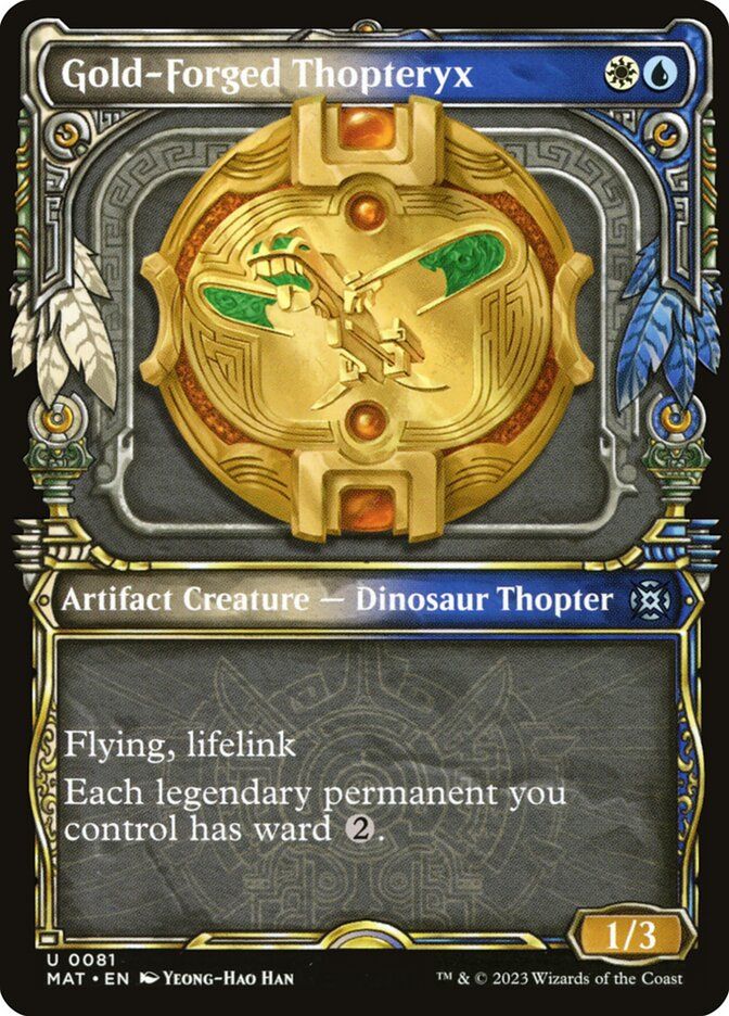 Gold-Forged Thopteryx Gold-Forged Thopteryx