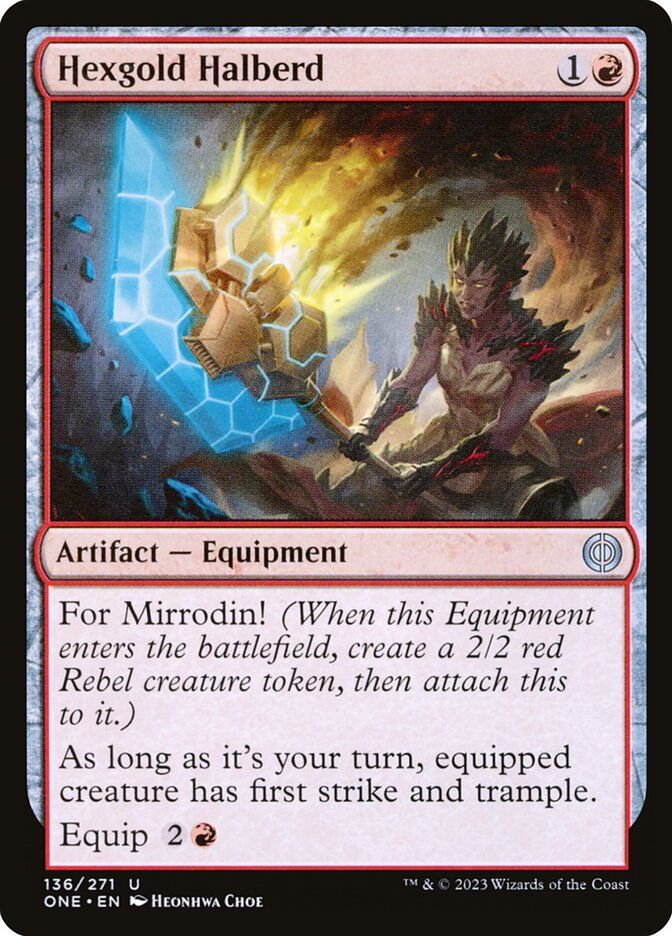 Hexgold Halberd Hexgold Halberd