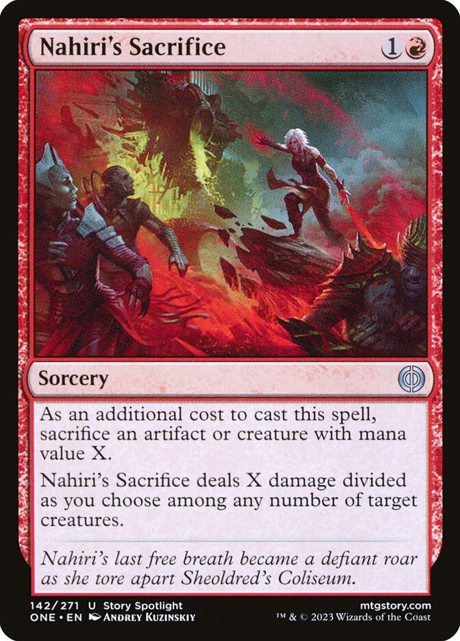 Nahiri's Sacrifice Nahiri's Sacrifice