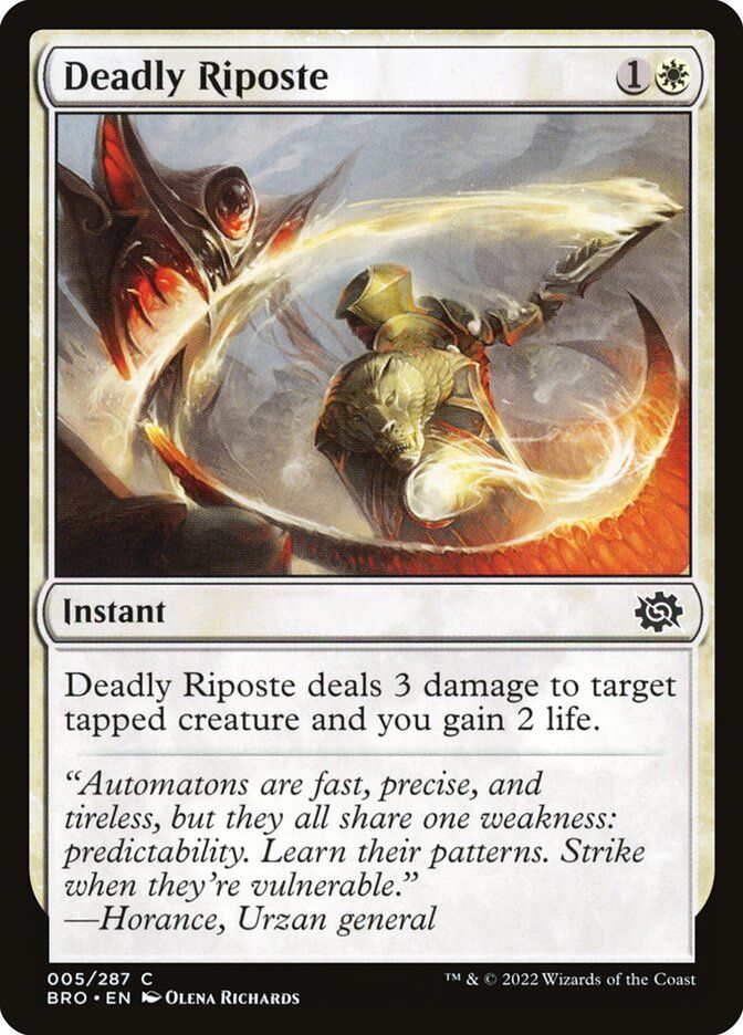 Deadly Riposte Deadly Riposte