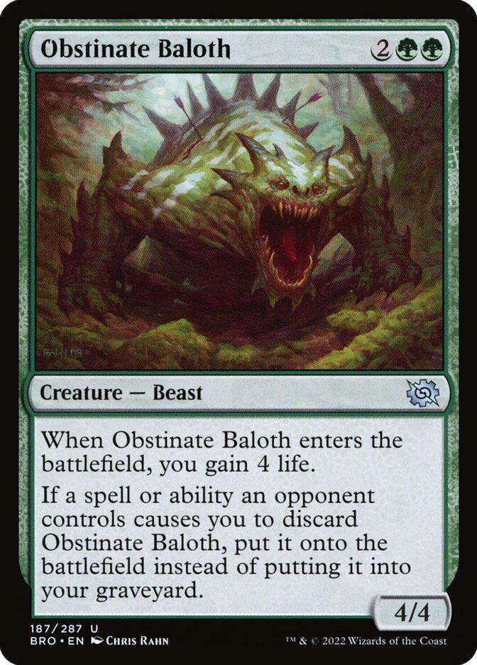 Obstinate Baloth Obstinate Baloth