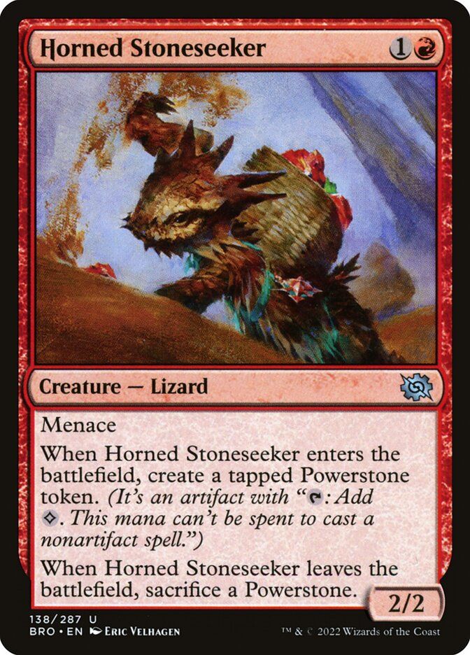 Horned Stoneseeker Horned Stoneseeker