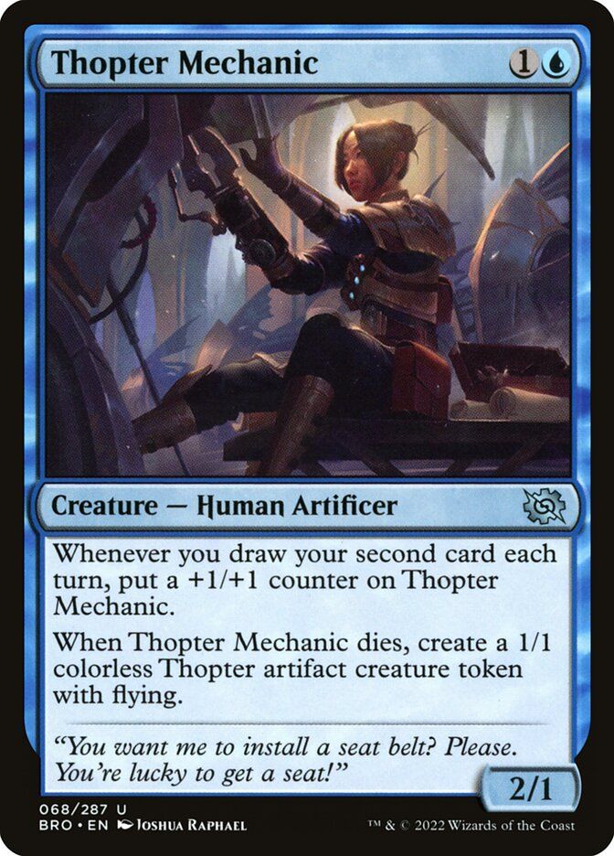 Thopter Mechanic Thopter Mechanic