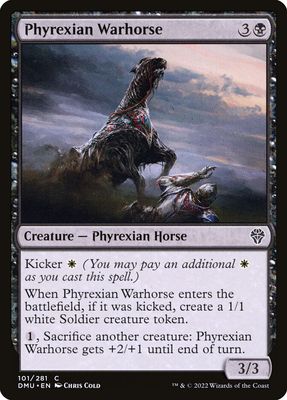 Phyrexian Warhorse Phyrexian Warhorse