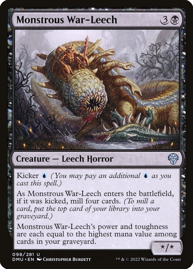 Monstrous War-Leech Monstrous War-Leech