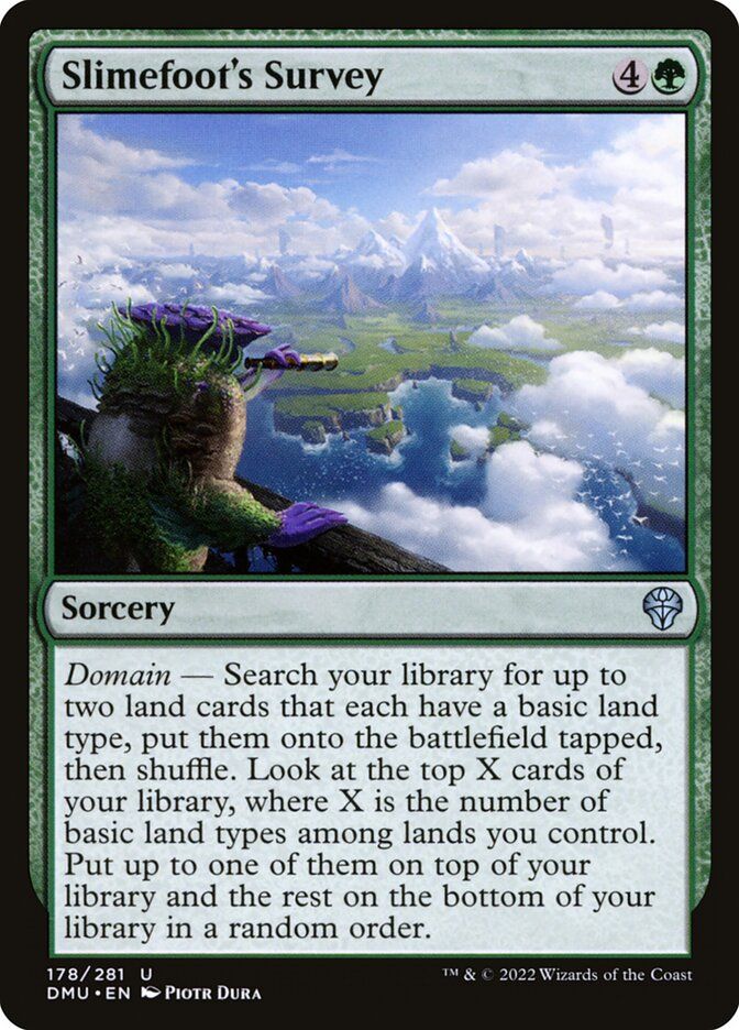 Slimefoot's Survey Slimefoot's Survey