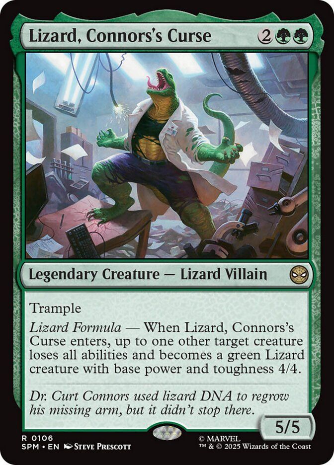 Lizard, Connors's Curse Lizard, Connors's Curse