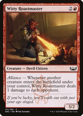 Witty Roastmaster Witty Roastmaster