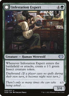 Infestation Expert // Infested Werewolf Infestation Expert // Infested Werewolf