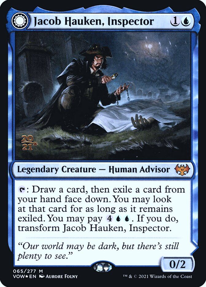 Jacob Hauken, Inspector // Hauken's Insight Jacob Hauken, Inspector // Hauken's Insight