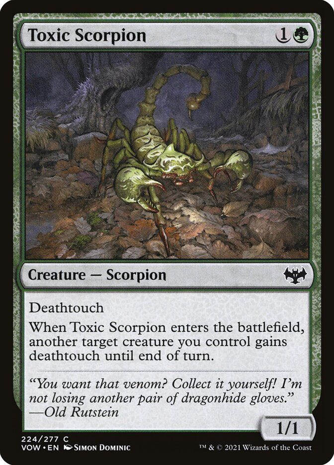 Toxic Scorpion Toxic Scorpion