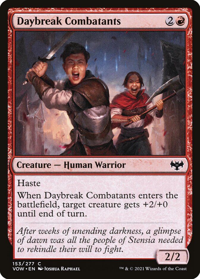 Daybreak Combatants Daybreak Combatants