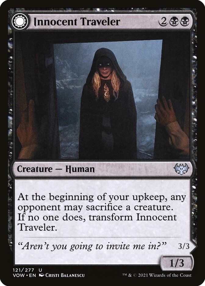 Innocent Traveler // Malicious Invader Innocent Traveler // Malicious Invader