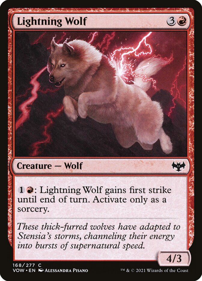 Lightning Wolf Lightning Wolf