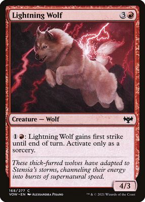 Lightning Wolf Lightning Wolf