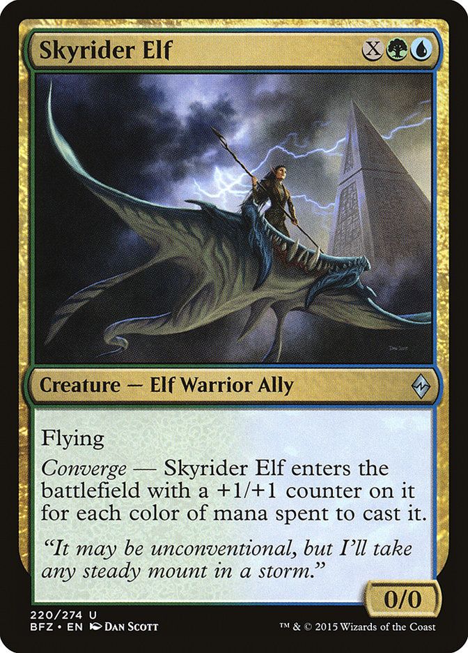 Skyrider Elf Skyrider Elf
