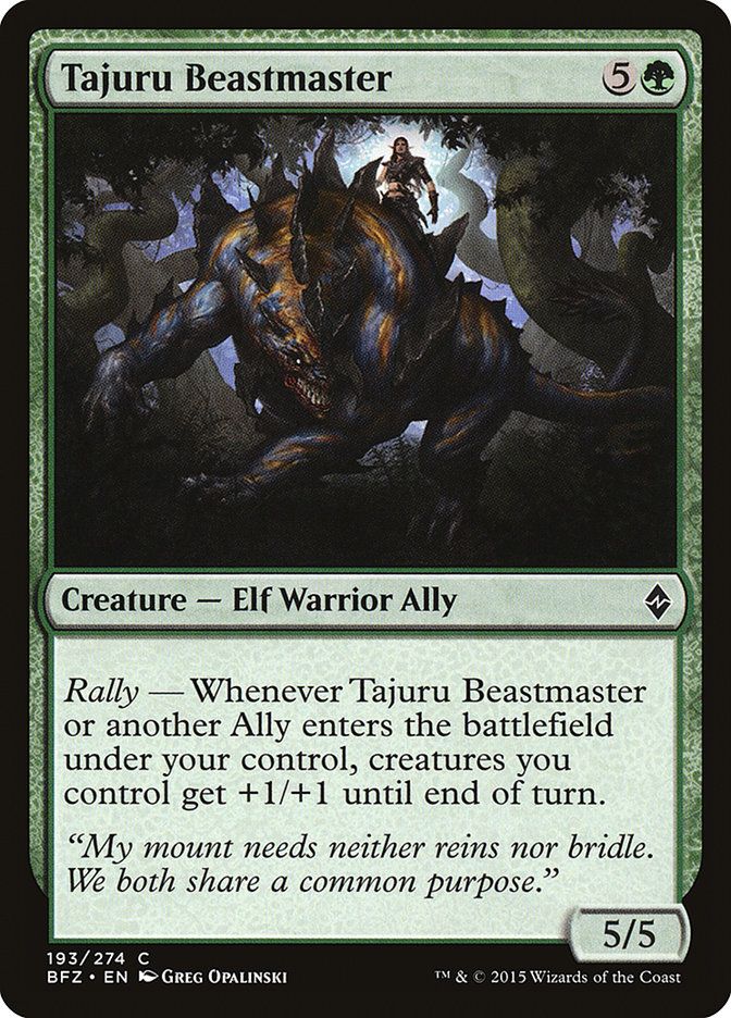 Tajuru Beastmaster Tajuru Beastmaster