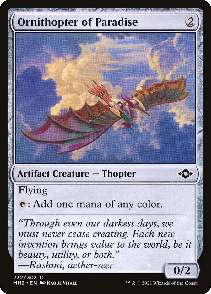 Ornithopter of Paradise Ornithopter of Paradise