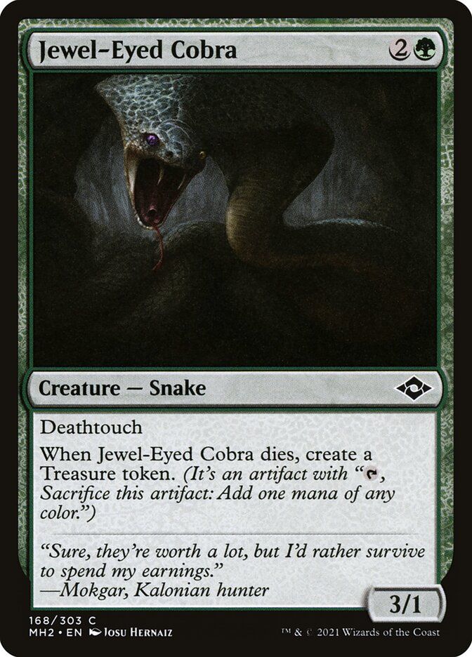 Jewel-Eyed Cobra Jewel-Eyed Cobra