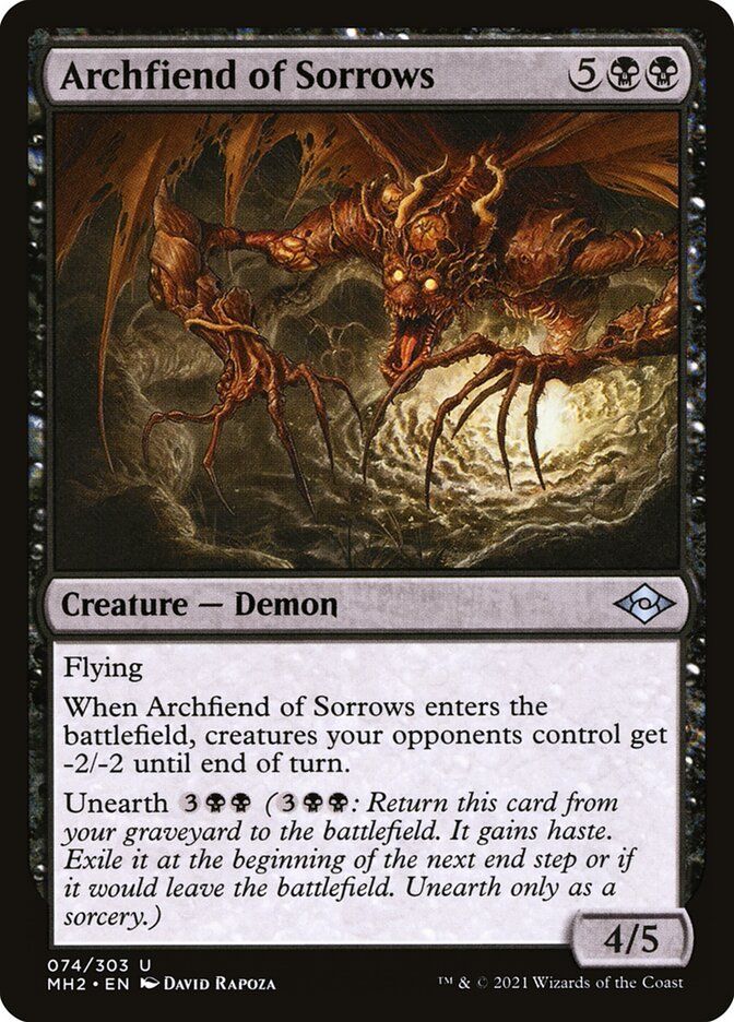 Archfiend of Sorrows Archfiend of Sorrows