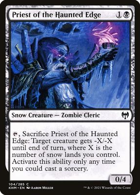Priest of the Haunted Edge Priest of the Haunted Edge