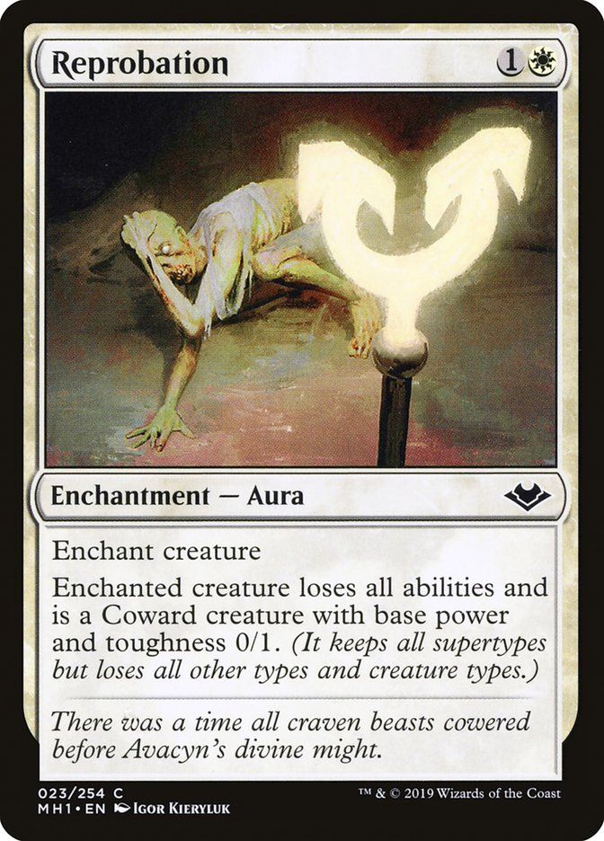 Reprobation Reprobation