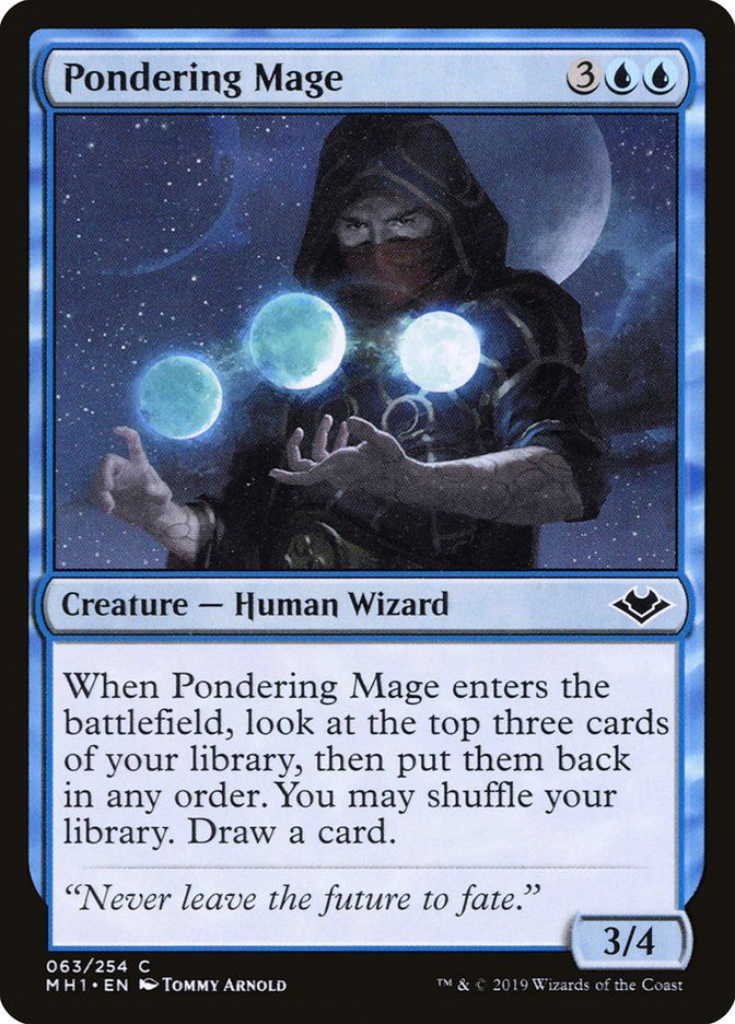 Pondering Mage Pondering Mage