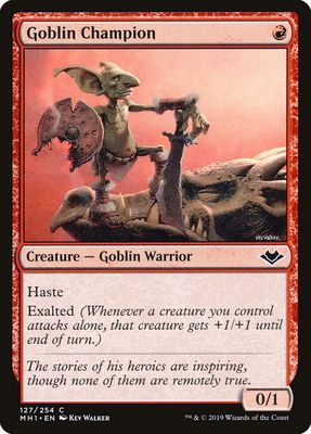 Goblin Champion Goblin Champion