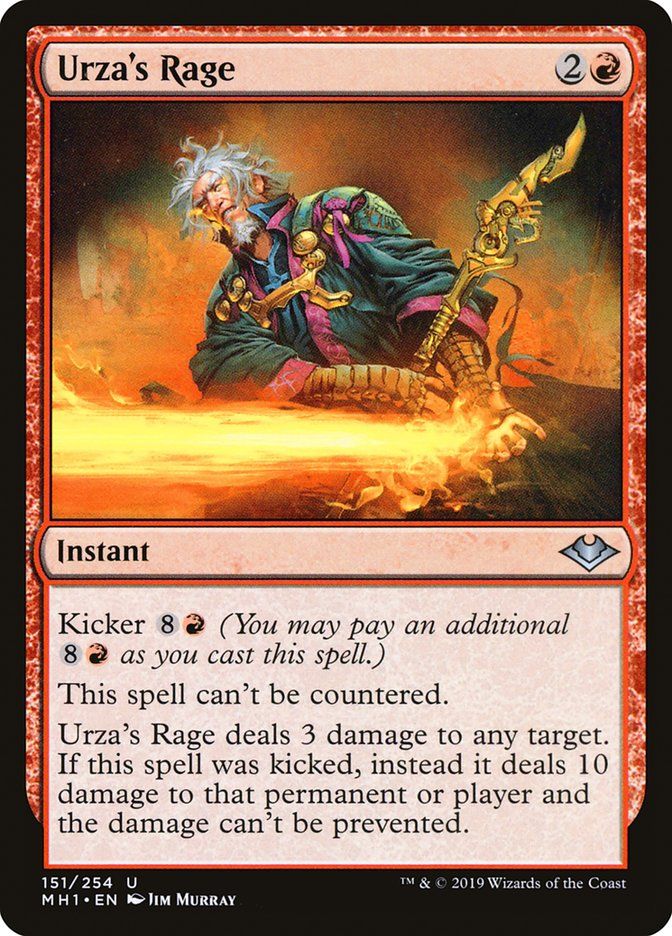 Urza's Rage Urza's Rage
