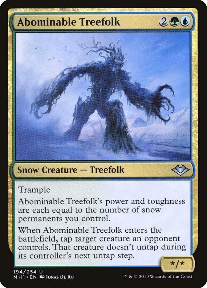 Abominable Treefolk Abominable Treefolk