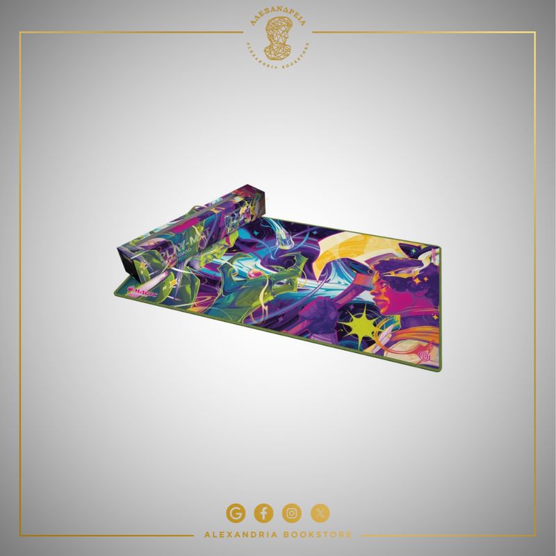 Play-Mat Magic: The Gathering Edge of Eternities - Haliya and Tezzeret