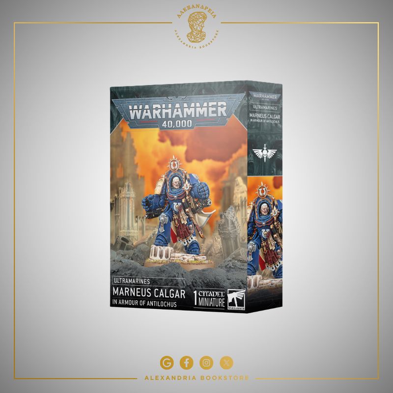 Ultramarines: Marneus Calgar in Armour of Antilochus