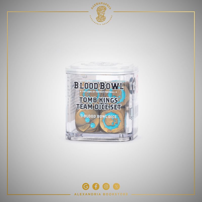 Tomb Kings Team Dice Set
