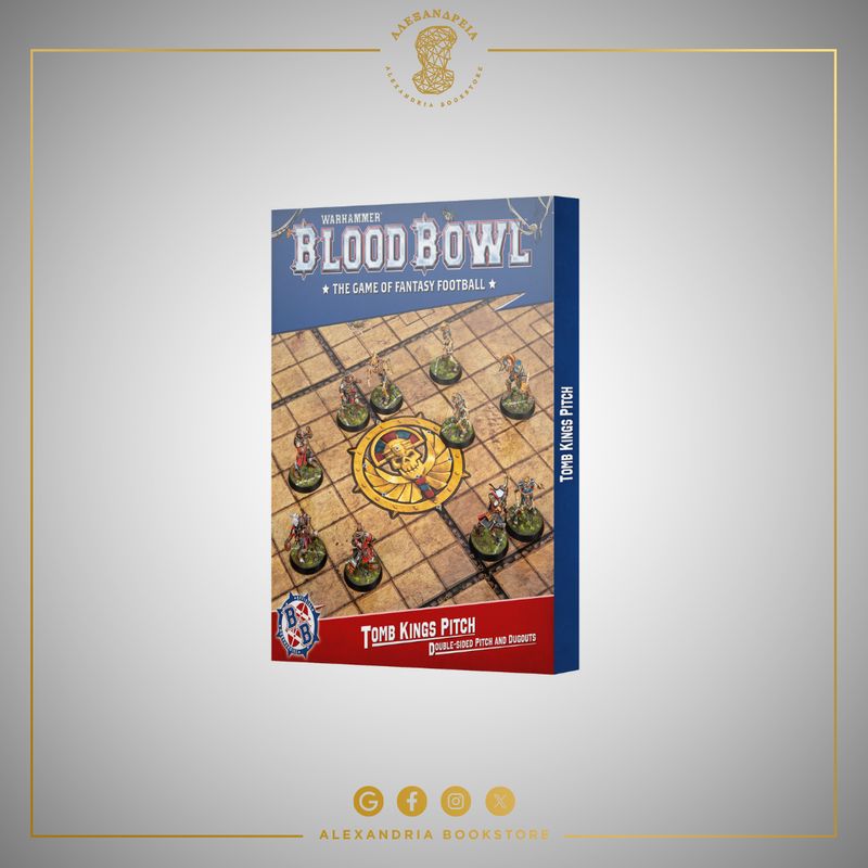 Tomb Kings Pitch: Double-sided Pitch and Dugouts Set