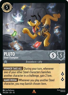 Pluto - Steel Champion Pluto - Steel Champion