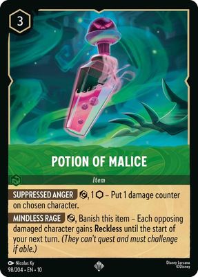 Potion of Malice Potion of Malice