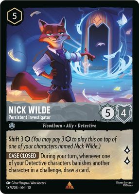 Nick Wilde - Persistent Investigator Nick Wilde - Persistent Investigator