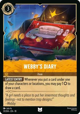 Webby's Diary Webby's Diary