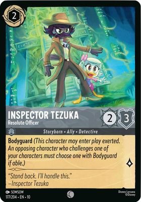 Inspector Tezuka - Resolute Officer Inspector Tezuka - Resolute Officer