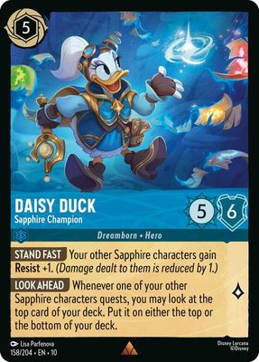 Daisy Duck - Sapphire Champion Daisy Duck - Sapphire Champion