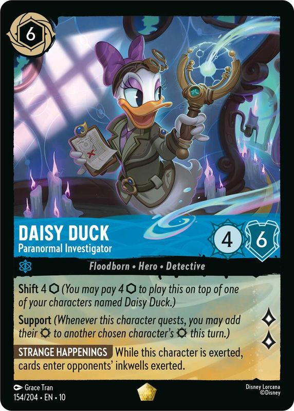 Daisy Duck - Paranormal Investigator