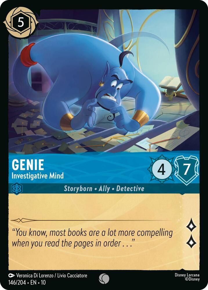 Genie - Investigative Mind Genie - Investigative Mind