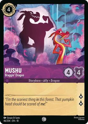 Mushu - Braggin' Dragon Mushu - Braggin' Dragon