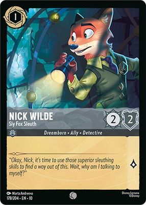 Nick Wilde - Sly Fox Sleuth Nick Wilde - Sly Fox Sleuth