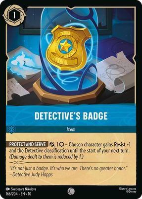 Detective's Badge Detective's Badge