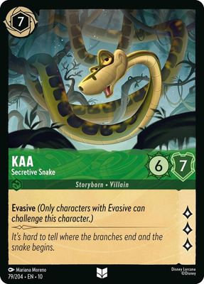 Kaa - Secretive Snake Kaa - Secretive Snake